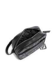 ARMANI EXCHANGE LIZ PEBBLE Bolsa para cámara con logotipo en relieve negro - Bolsos Mujer - 4