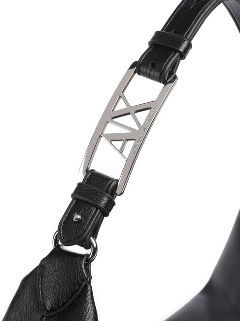 LIZ PEBBLE Bolso de hombro grande tipo hobo negro - Bolsos Mujer