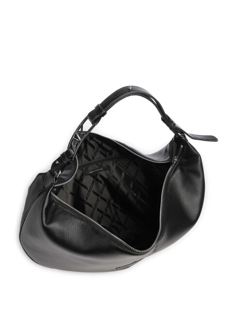LIZ PEBBLE Bolso de hombro grande tipo hobo negro - Bolsos Mujer