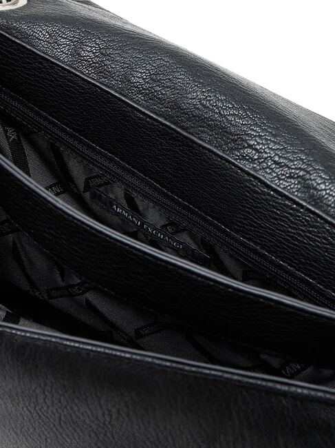 A|X Bolso de doble función con solapa negro - Bolsos Mujer