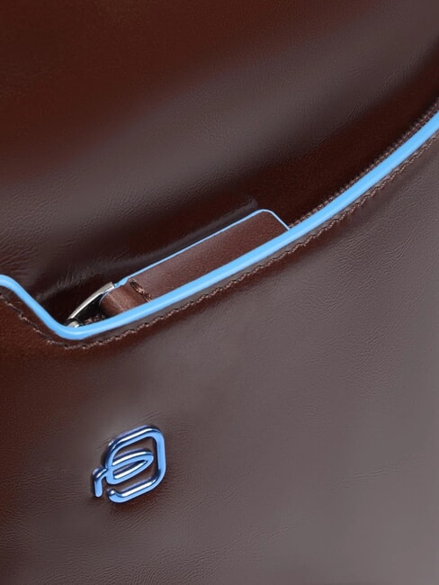 BLUE SQUARE Mochila para portátil de 14", en piel CAOBA - Mochilas para portátil