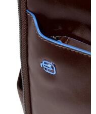 PIQUADRO BLUE SQUARE Mochila para portátil de 14" con control rápido CAOBA - Mochilas para portátil - 4