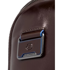 PIQUADRO BLUE SQUARE Mochila para portátil de 14" con control rápido CAOBA - Mochilas para portátil - 5