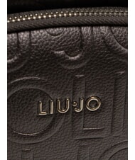 LIUJO MANHATTAN Mochila mediana con logo en relieve antracita se reunió. - Bolsos Mujer - 3