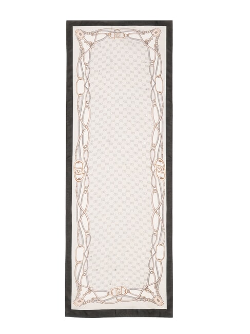 LOGO Estola con estampado gris hielo - Bufandas