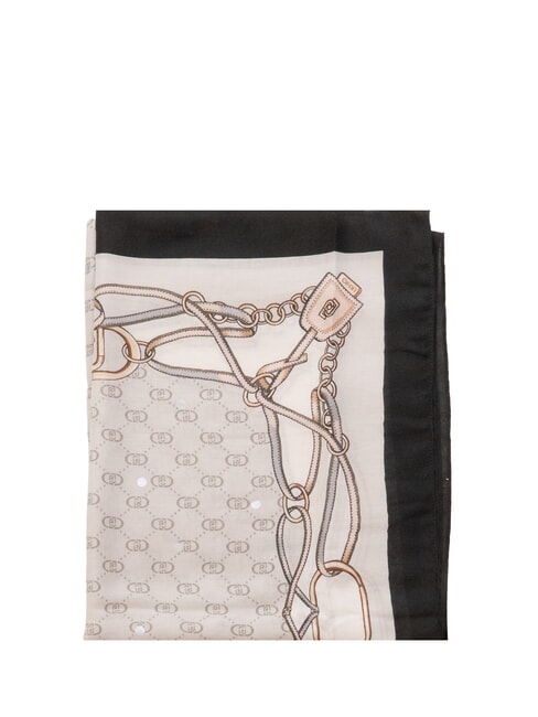 LOGO Estola con estampado gris hielo - Bufandas