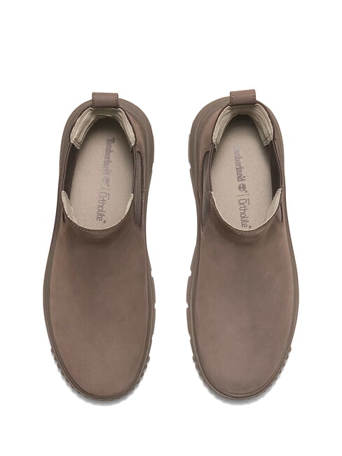 GREYFIELD Botines nubuck marrón medio - Zapatos Mujer