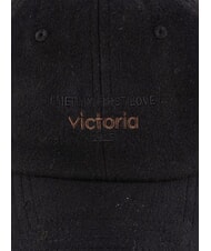 VICTORIA GORRA Gorra de béisbol de invierno para mujer negro - Sombreros - 4