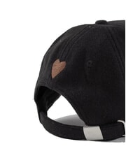 VICTORIA GORRA Gorra de béisbol de invierno para mujer negro - Sombreros - 5