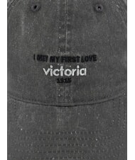 VICTORIA GORRA Gorra de béisbol de sarga para mujer gris - Sombreros - 4