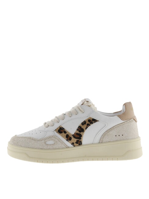 SEUL Zapatillas de mujer con logo animalier camello - Zapatos Mujer