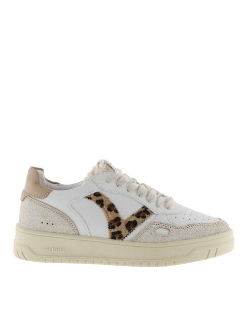 SEUL Zapatillas de mujer con logo animalier camello - Zapatos Mujer
