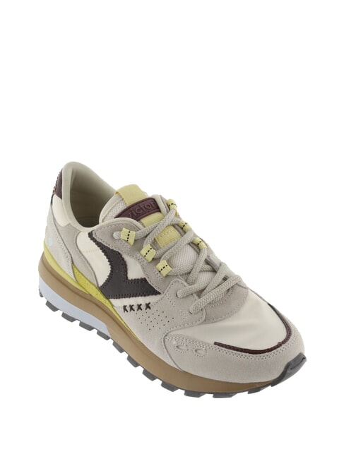 LUNA Zapatillas de running con suela dentada beige - Zapatos Mujer