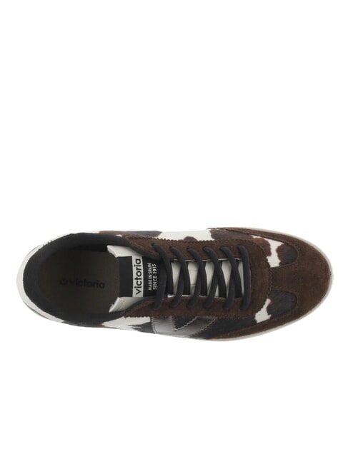 BERLIN Zapatillas de ciclismo con estampado animal blanco - Zapatos Mujer