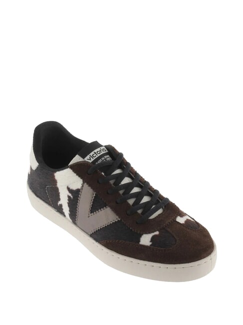 BERLIN Zapatillas de ciclismo con estampado animal blanco - Zapatos Mujer