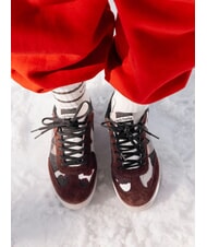 VICTORIA BERLIN Zapatillas de ciclismo con estampado animal blanco - Zapatos Mujer - 6