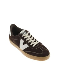 VICTORIA BERLIN Zapatillas ciclistas en piel serraje chocolate - Zapatos Mujer - 3