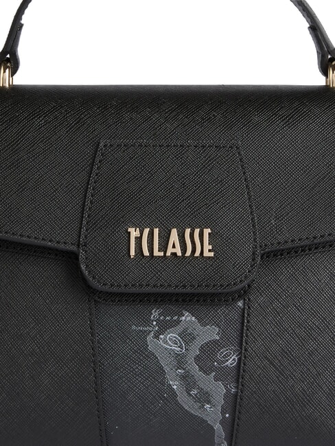 WINDY CITY Bolso pequeño con inserto Geo Dark negro - Bolsos Mujer