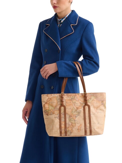 HIGHLAND SOFT Bolso de compras de hombro castaña - Bolsos Mujer