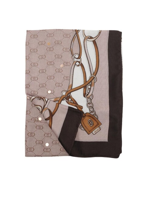 LOGO Estola con estampado natural - Bufandas