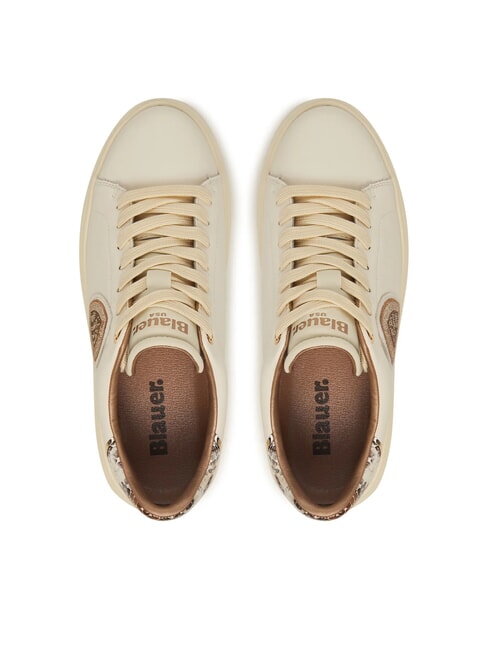 VENUS Zapatillas crema/pit&oacute;n - Zapatos Mujer