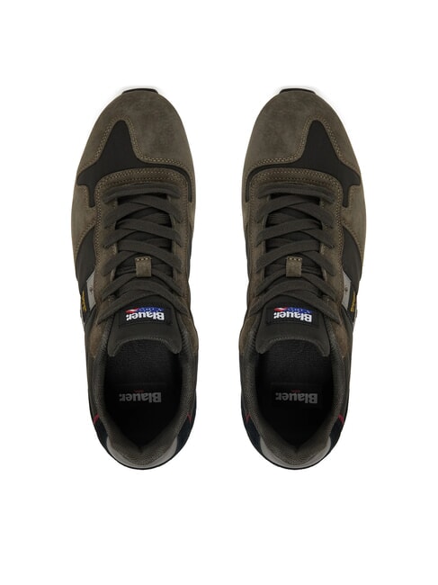 QUEENS  Zapatillas deportivas para hombre negro/militar - Zapatos Hombre