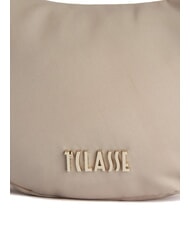 ALVIERO MARTINI PRIMA CLASSE PUFFY NYLON Mini bolso de hombro en forma de media luna grisáceo - Bolsos Mujer - 3