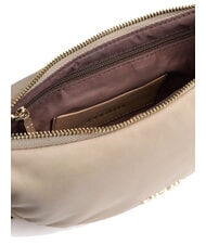 ALVIERO MARTINI PRIMA CLASSE PUFFY NYLON Mini bolso de hombro en forma de media luna grisáceo - Bolsos Mujer - 4