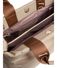 ALVIERO MARTINI PRIMA CLASSE PUFFY NYLON Bolso de mano con bandolera grisáceo - Bolsos Mujer - 4