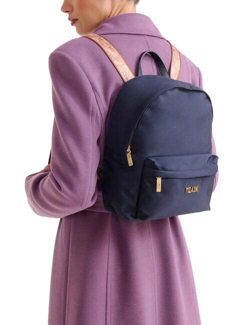 STORMY NYLON Mochila con bolsillo noche azul - Bolsos Mujer