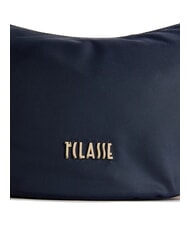 ALVIERO MARTINI PRIMA CLASSE STORMY NYLON Bolso de hombro pequeño con forma de media luna noche azul - Bolsos Mujer - 3