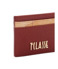 ALVIERO MARTINI PRIMA CLASSE WINDY CITY Tarjetero plano arce rojo - Carteras Mujer - 3