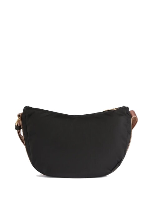 STORMY NYLON Bolso de hombro pequeño con forma de media luna negro - Bolsos Mujer