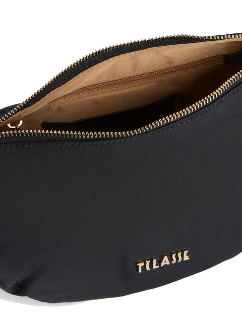 STORMY NYLON Bolso de hombro pequeño con forma de media luna negro - Bolsos Mujer