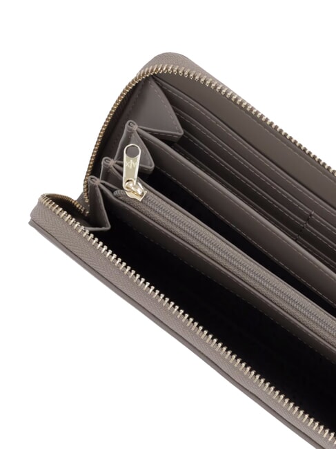 A|X  Cartera con cremallera lubina marrón - Carteras Mujer