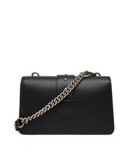 PINKO LOVE ONE CLASSIC Mini bolso de hombro de piel - Bolsos Mujer