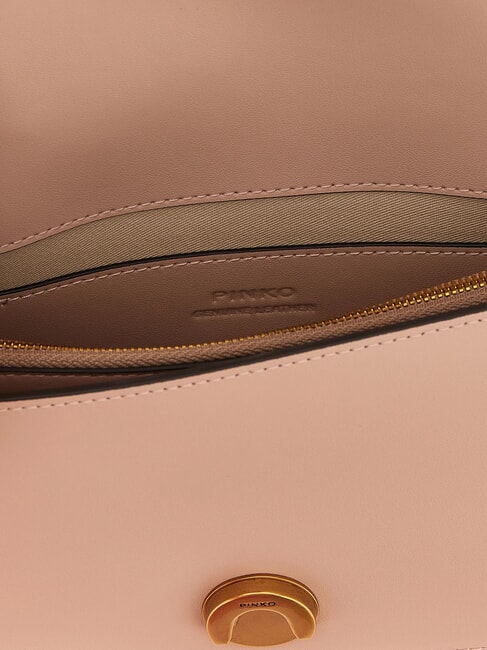 LOVE ONE CLASSIC Mini bolso de hombro de piel oro antiguo en polvo - Bolsos Mujer