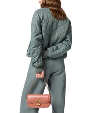 PINKO LOVE BOX Bolso de hombro, en piel Marrón Aragón-oro antiguo - Bolsos Mujer - 4