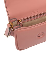 PINKO LOVE BOX Mini bolso de napa con solapa Marrón Aragón-oro antiguo - Bolsos Mujer - 3