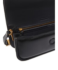 PINKO LOVE BOX Bolso de hombro, en piel negro-oro antiguo - Bolsos Mujer - 3