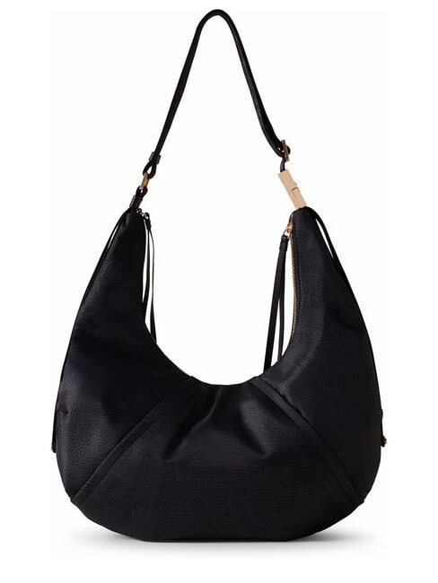 FOLD Bolsa de hombro negro oscuro - Bolsos Mujer