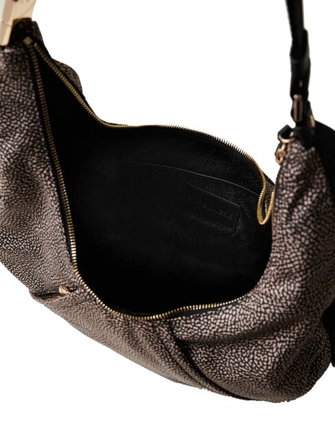FOLD Bolsa de hombro OP / NATURAL / NEGRO - Bolsos Mujer