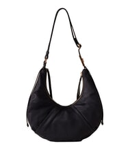 BORBONESE FOLD  Bolso de hombro suave negro oscuro - Bolsos Mujer - 3