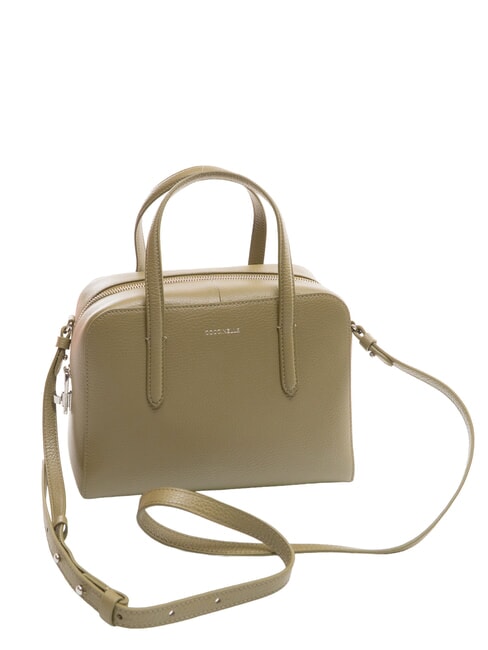 SWAP Bolso de piel tipo cartera con bandolera verde laurel - Bolsos Mujer