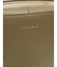 COCCINELLE SWAP Bolso de piel tipo cartera con bandolera verde laurel - Bolsos Mujer - 5