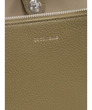 COCCINELLE SWAP Bolso de piel con bandolera verde laurel - Bolsos Mujer - 5