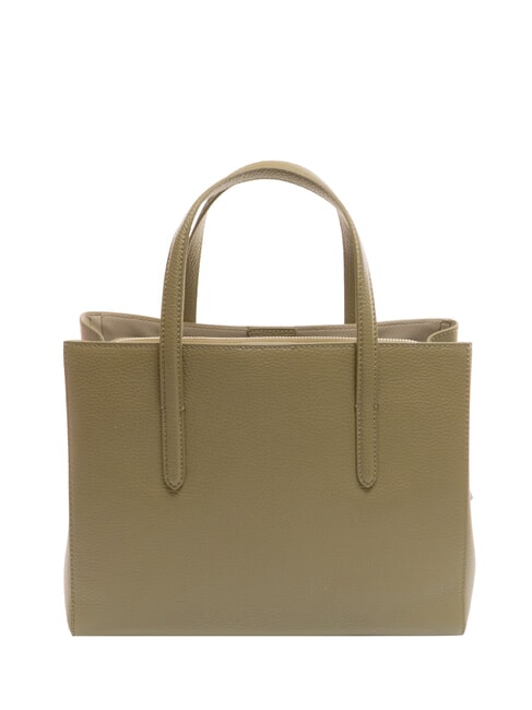 SWAP Bolso de piel con bandolera verde laurel - Bolsos Mujer