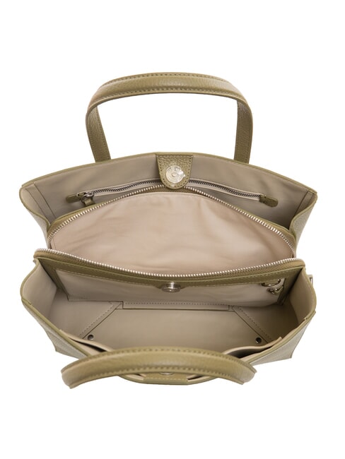 SWAP Bolso de piel con bandolera verde laurel - Bolsos Mujer