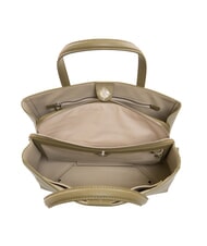 COCCINELLE SWAP Bolso de piel con bandolera verde laurel - Bolsos Mujer - 6