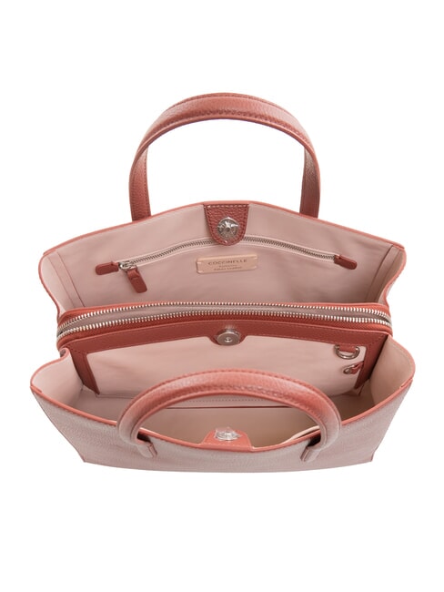 SWAP Bolso de piel con bandolera brandy - Bolsos Mujer